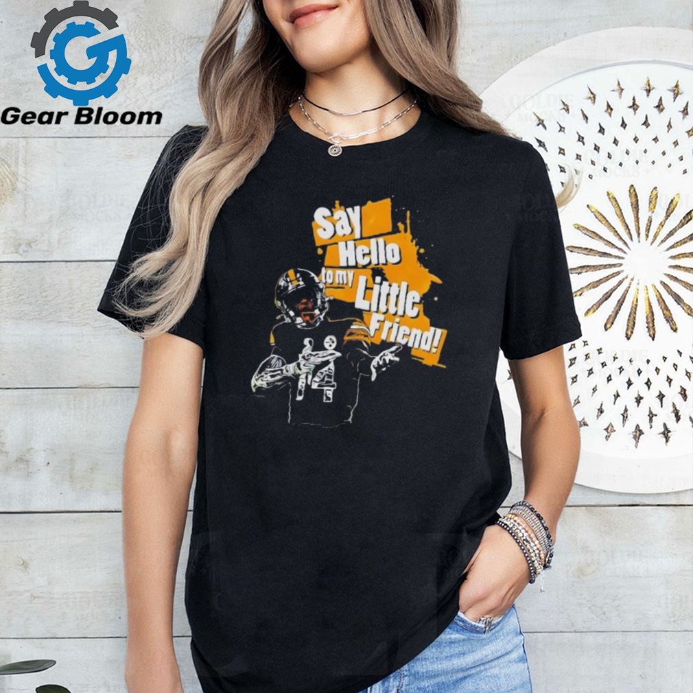 Pittsburgh Steelers George Malik Pickens Jr Say Hello To My Tittle Friend Shirt Pittsburgh Steelers George Malik Pickens Jr Say Hello To My Tittle Friend Shirt