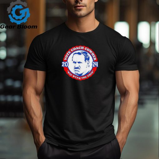 Pittsburgh Steelers vote coach Bill Cowher Win With The Chin 2024 Shirt