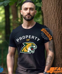 Property Of Northern Michigan Wildcats Logo Shirt