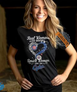 Real Women Love Baseball Smart Women Love The Chicago Cubs Let’s Go Cubs 2024 Shirts