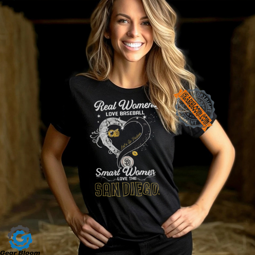 Real Women Love Baseball Smart Women Love The San Diego Padres Let’s Go Padres 2024 Shirts Real Women Love Baseball Smart Women Love The San Diego Padres Let’s Go Padres 2024 Shirts