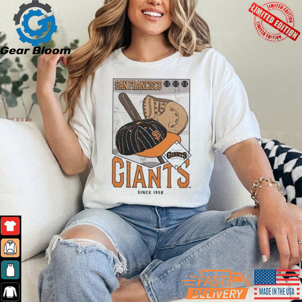 San Francisco Giants Levelwear Uphill Cooperstown Collection Core Logo Shirt San Francisco Giants Levelwear Uphill Cooperstown Collection Core Logo Shirt