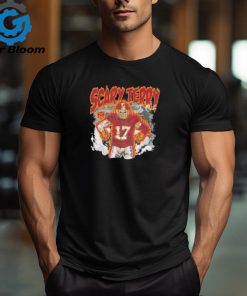 Scary Terry Terry McLaurin Washington Commanders Skeleton Signature Shirt
