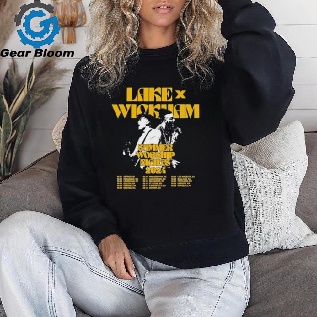 Summer Worship Nights Tour 2024 SWN Black Shirt Summer Worship Nights Tour 2024 SWN Black Shirt
