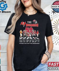 The Buccaneers Abbey Road 50th Anniversary Thank You For The Memories Signatures Shirt