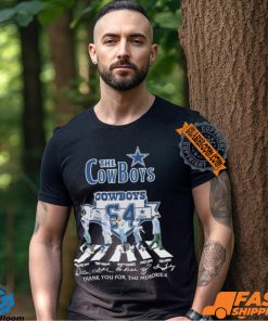 The Cowboys Abbey Road 64th Anniversary 1960 2024 Thank You For The Memories Signatures Shirt
