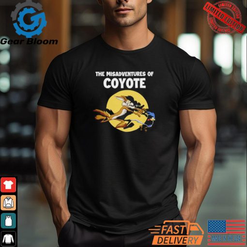 The Misadventures of Coyote Cartoon Retro Shirt