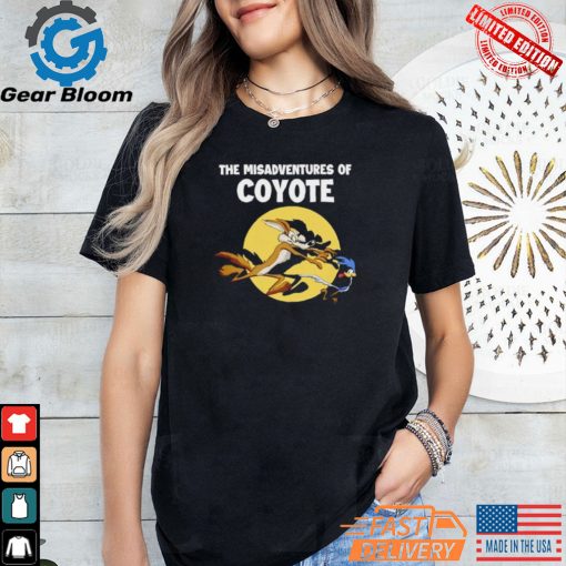 The Misadventures of Coyote Cartoon Retro Shirt