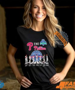 The Philadelphia Phillies Abbey Road Thank You For The Memories Signatures Shirt