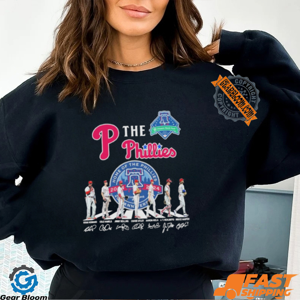 The Philadelphia Phillies Abbey Road Thank You For The Memories Signatures Shirt The Philadelphia Phillies Abbey Road Thank You For The Memories Signatures Shirt