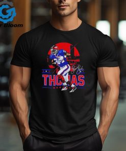 Thurman Thomas Buffalo Player Skyline Football Signature Shirt