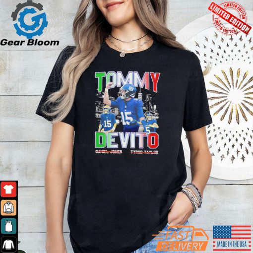 Tommy Devito player New York Giants football graphic Shirt