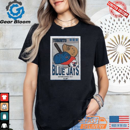 Toronto Blue Jays Levelwear Uphill Cooperstown Collection Core Logo Shirt