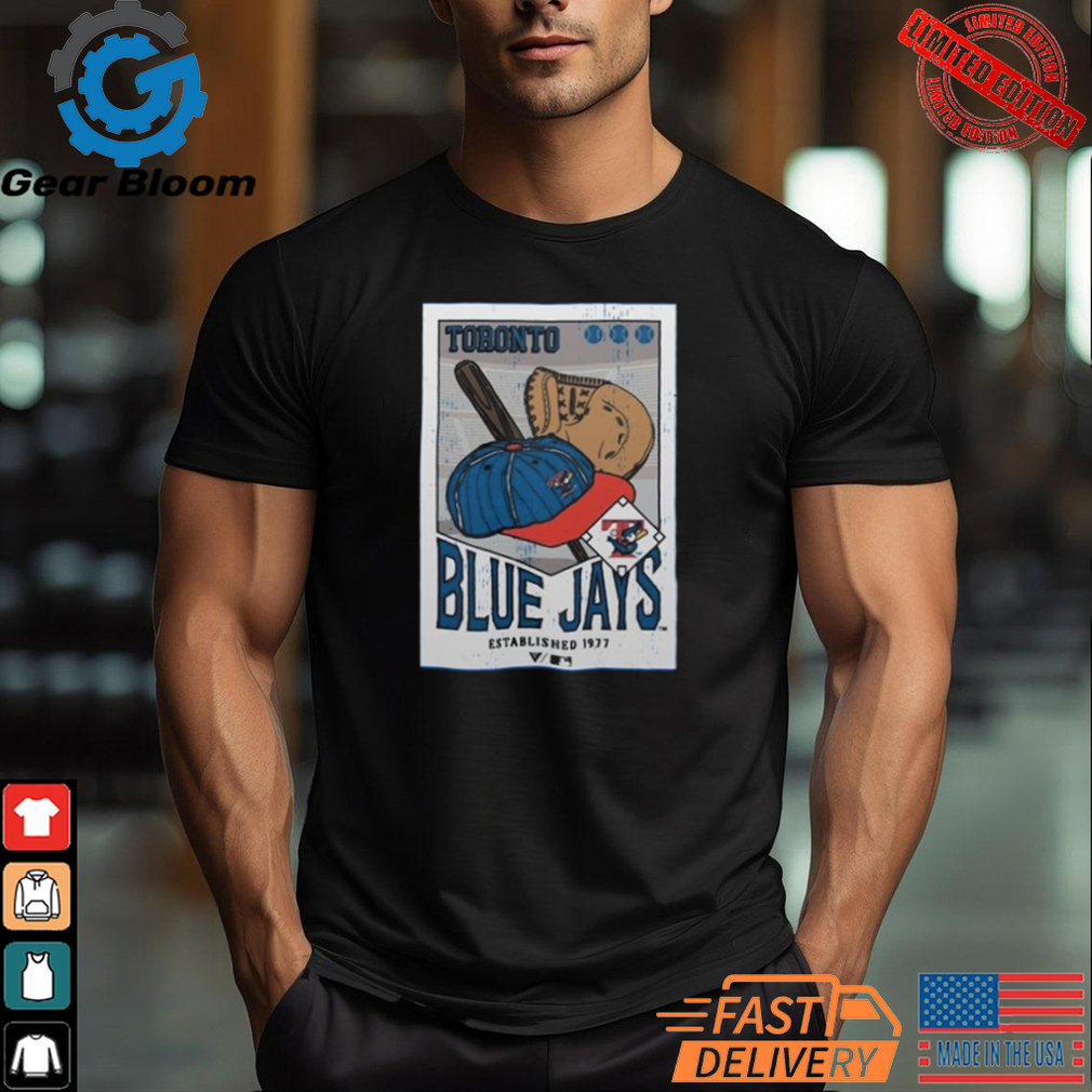 Toronto Blue Jays Levelwear Uphill Cooperstown Collection Core Logo Shirt Toronto Blue Jays Levelwear Uphill Cooperstown Collection Core Logo Shirt