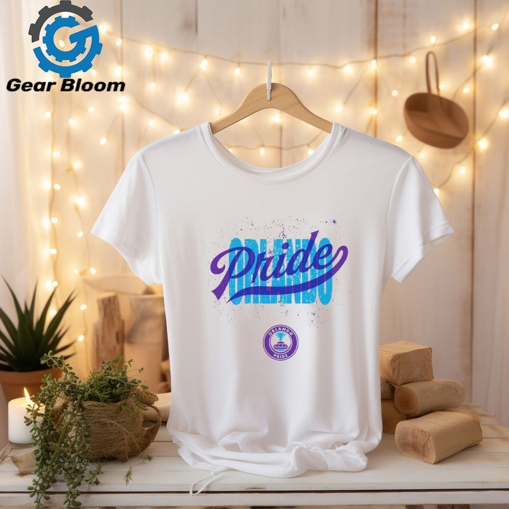 Unisex Orlando Pride Splatter T Shirt Unisex Orlando Pride Splatter T Shirt