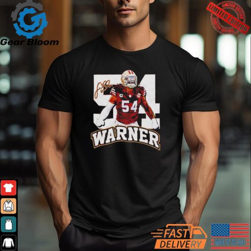 Warner 54 San Francisco 49ers Football Signature Shirt