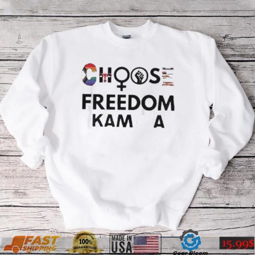 Women’s Choose Freedom KAM47A 2024 Print Casual T shirt