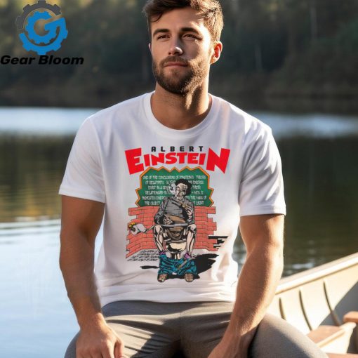 einstein one of the conclusions of finstein’s shirt