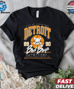 2024 25 Detroit Pistons Bad Boys Baseball City Of Champions Shirt