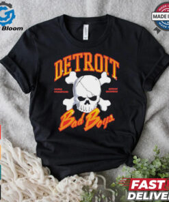 2024 25 Detroit Pistons Bad Boys Gradient T Shirt