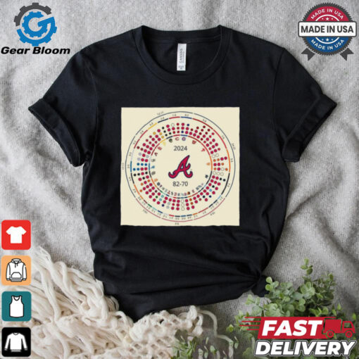 2024 Atlanta Braves are MLB 82 70 BravesCountry and HeadToHead t shirt