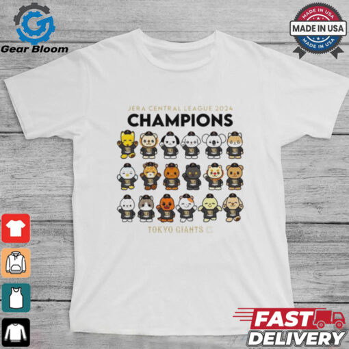 2024 Central League Championship Commemoration Puppet Series Victory Commemoration Shirt