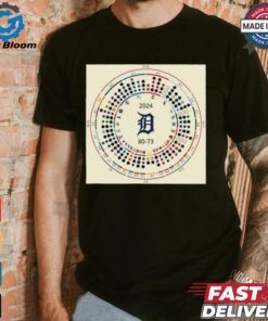 2024 Detroit Tigers are MLB 80 73 RepDetroit and HeadToHead t shirt