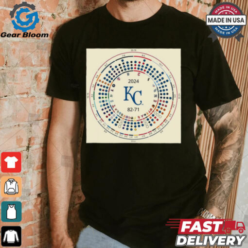 2024 Kansas City Royals are MLB 82 71 WelcomeToTheCity and HeadToHead t shirt