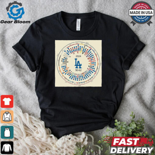 2024 Los Angeles Dodgers are MLB 90 62 LetsGoDodgers and HeadToHead t shirt