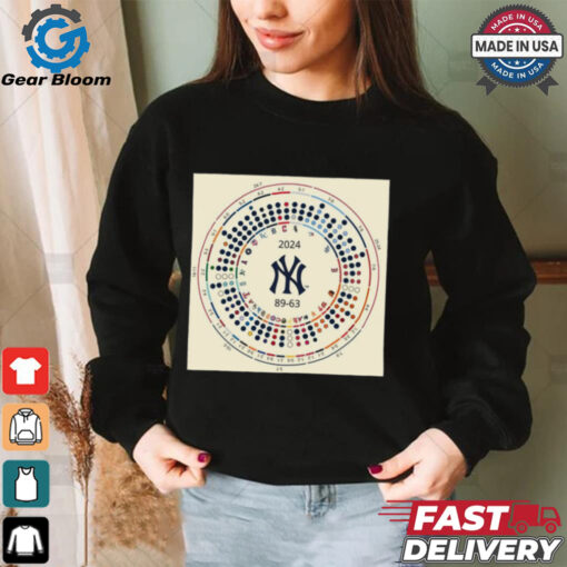 2024 New York Yankees are MLB 89 63 RepBX HeadToHead t shirt