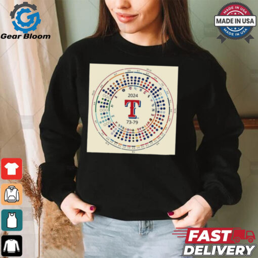 2024 Texas Rangers are MLB 73 79 StraightUpTX and HeadToHead t shirt