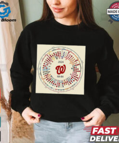 2024 Washington Nationals are MLB 68 84. NATITUDE and HeadToHead t shirt