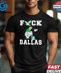 Philadelphia Eagle shit on Dallas Cowboys helmet toilet shirt