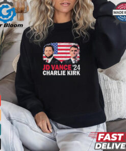 Jd Vance And Charlie Kirk 2024 T Shirt