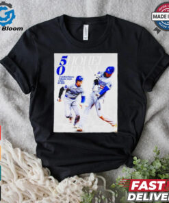 5hohei 0htani LA Dodgers 2 stolen bases 3 home runs 6 hits 10 RBI T shirt