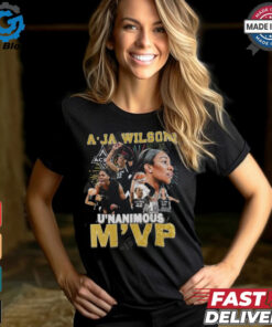 A’Ja Wilson Unanimous MVP T Shirt