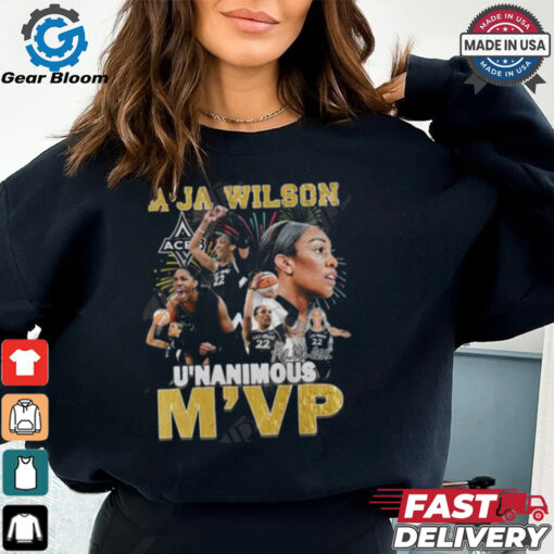 A’Ja Wilson Unanimous MVP T Shirt