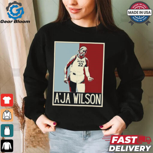 A’ja Wilson 22 Las Vegas Aces pop style T Shirt