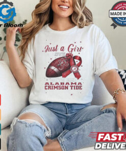 Alabama Crimson Tide Just A Girl In Love With Her Crimson Tide Personalized shirt