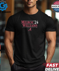 Alabama Football Milroe williams ’24 Shirt