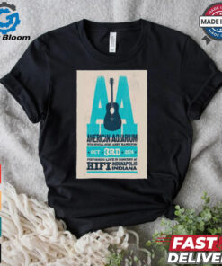 American Aquarium Oct 3 2024 The Hi Fi Indianapolis in Indianapolis IN Tour Poster Shirt