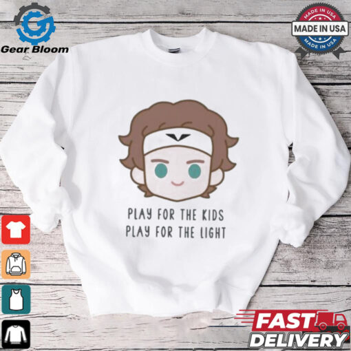 Andrey Rublev Play For The Kids Play For The Light T shirt