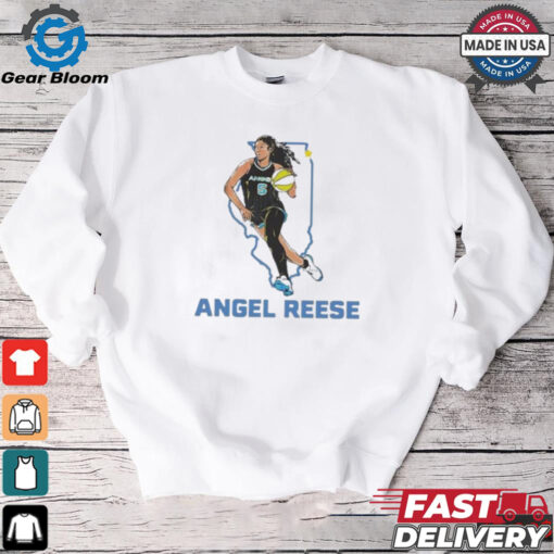 Angel Reese Most Double doubles By A Rookie In Wnba History T shirt