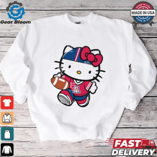 Arizona Wildcats Cute Hello Kitty Football shirt