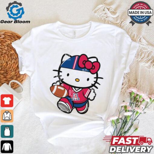 Arizona Wildcats Cute Hello Kitty Football shirt