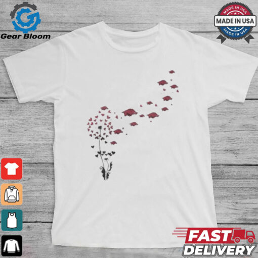 Arkansas Razorbacks Floral Dandelion Shirt