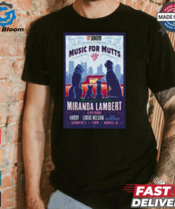 Ascend Amphitheater, Nashville TN Event Miranda Lambert & Friends Poster Shirt