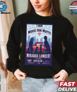 Ascend Amphitheater, Nashville TN Event Miranda Lambert & Friends Poster Shirt