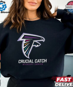 Atlanta Falcons Nike Black 2024 NFL Crucial Catch T Shirt