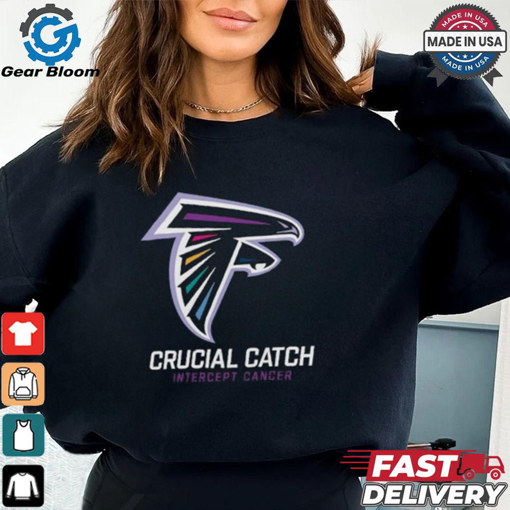 Atlanta Falcons Nike Black 2024 NFL Crucial Catch T Shirt Atlanta Falcons Nike Black 2024 NFL Crucial Catch T Shirt